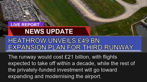 Heathrow Unveils Bn Expansion Plan for Third R