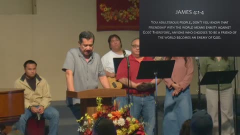 ACF WORSHIP SERVICE. "BIBLICAL WISDOM IN CONFLICT" PART II JAMES 4:1-4 PASTOR JONATHAN 11-9-2025