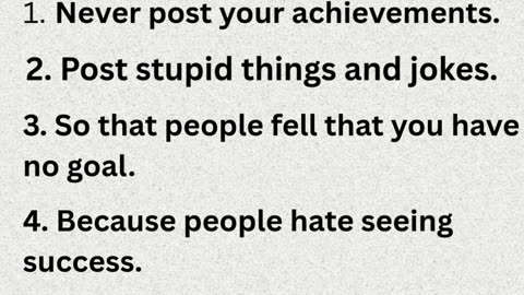 Learn to fool people.