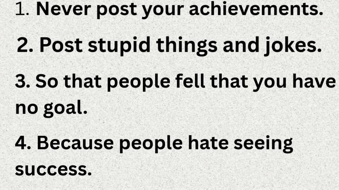Learn to fool people.