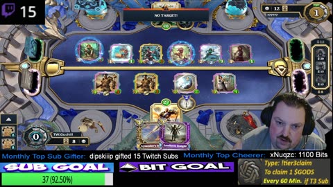 Gods Unchained / Daily Giveaway Giving Lots of $Gods Tokens and XRP to Viewers!