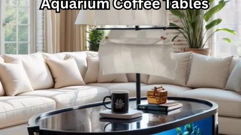 Where Can I Get One of These Amazing Pirate Ship Aquarium Coffee Tables ASAP