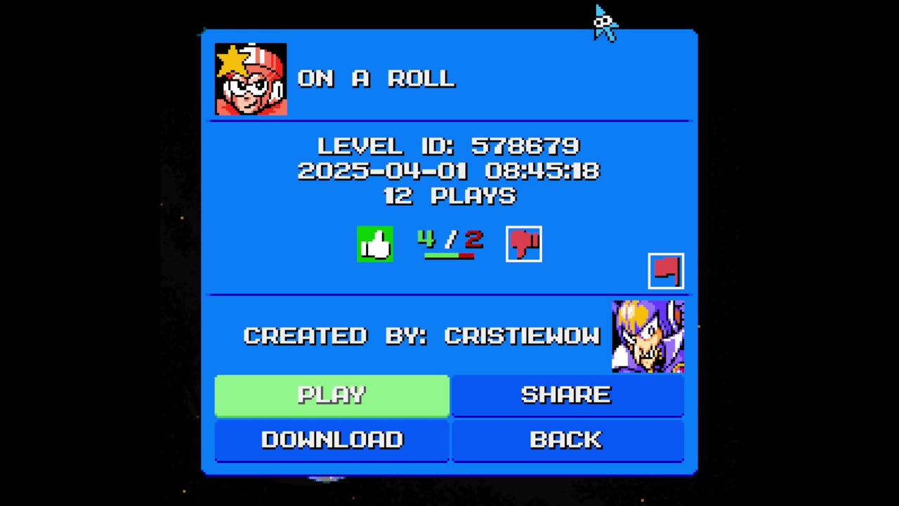 Mega Man Maker Level Highlight: "On a Roll" by CristieWow