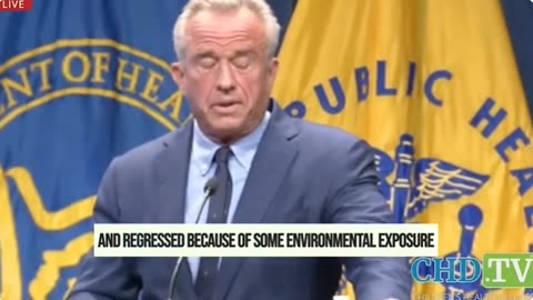Breaking: Autism Caused by Environmental Factors | Robert F Kennedy Jr