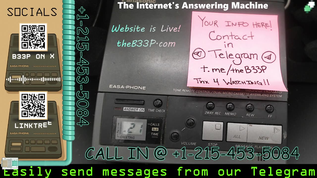 theB33P | The Internet's Answering Machine