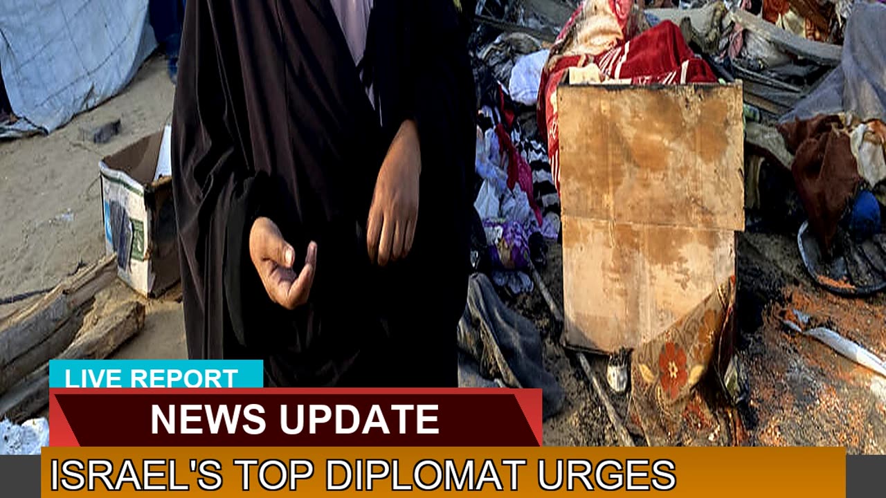 Israels Top Diplomat Urges Seizing Chance After T