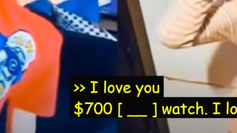 AWBJ BUYS CRAIG A $700 WATCH WHILE BEGGING FOR LAWYERS FEES.