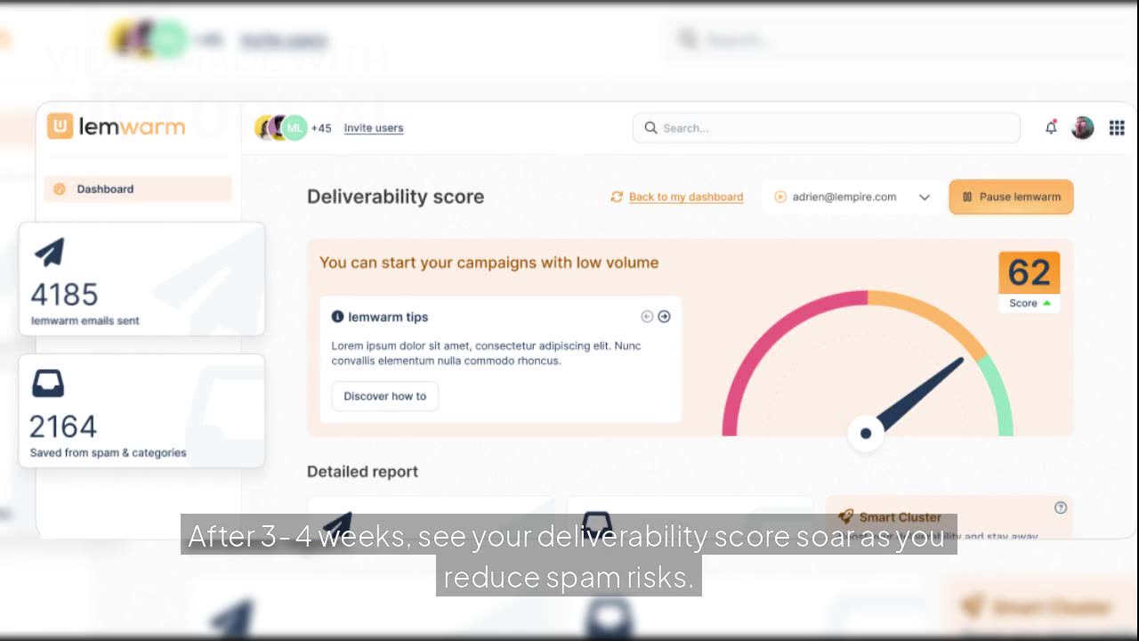 How to Stay Out of Spam with lemwarm by lemlist | Boost Email Deliverability