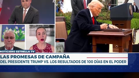 María Herrera, sobre la Gestión Económica del Presidente Trump durante los primeros 100 Días