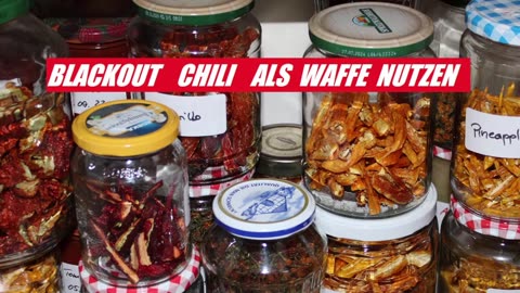 BLACKOUT CHILLI ALS WAFFE