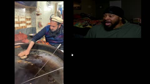 Cooking With Engine Oil & Hands