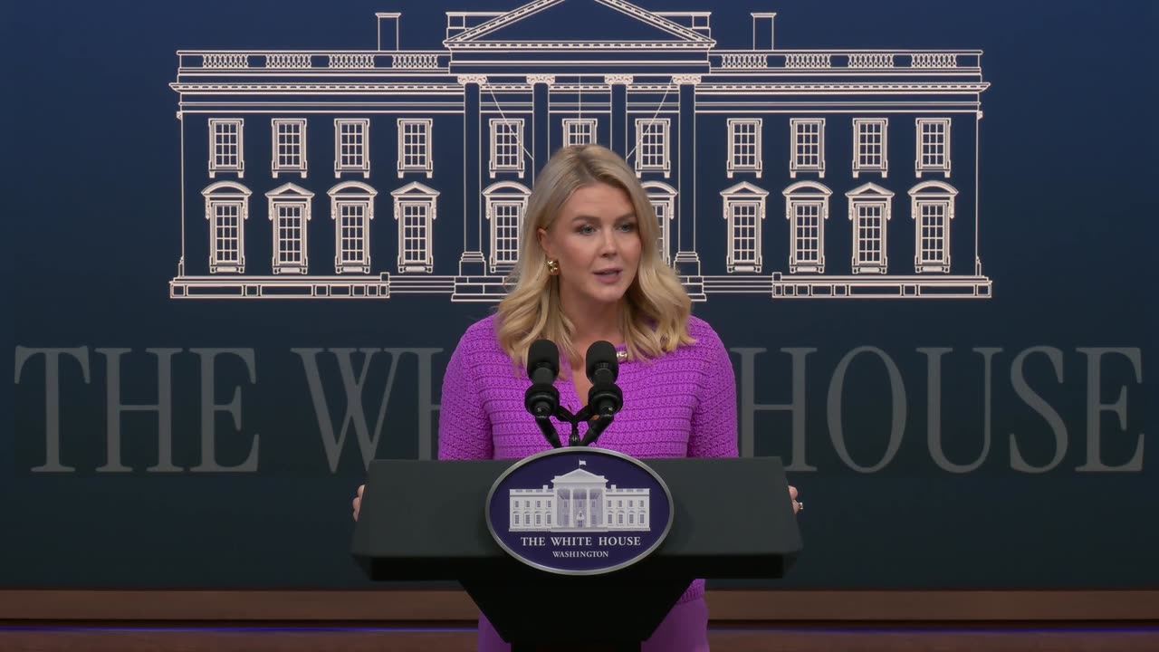 Press Secretary Karoline Leavitt Briefs Members of the New Media, Apr. 29, 2025