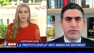 LA riots display anti-American sentiment