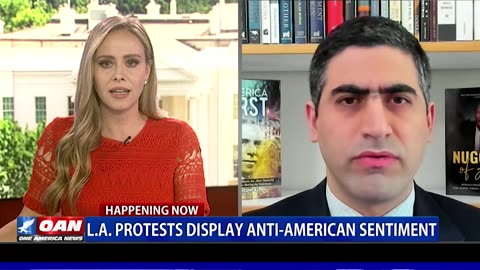 LA riots display anti-American sentiment