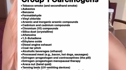 Wait what, The WHO class Birth Control as a Group 1 Carcinogen