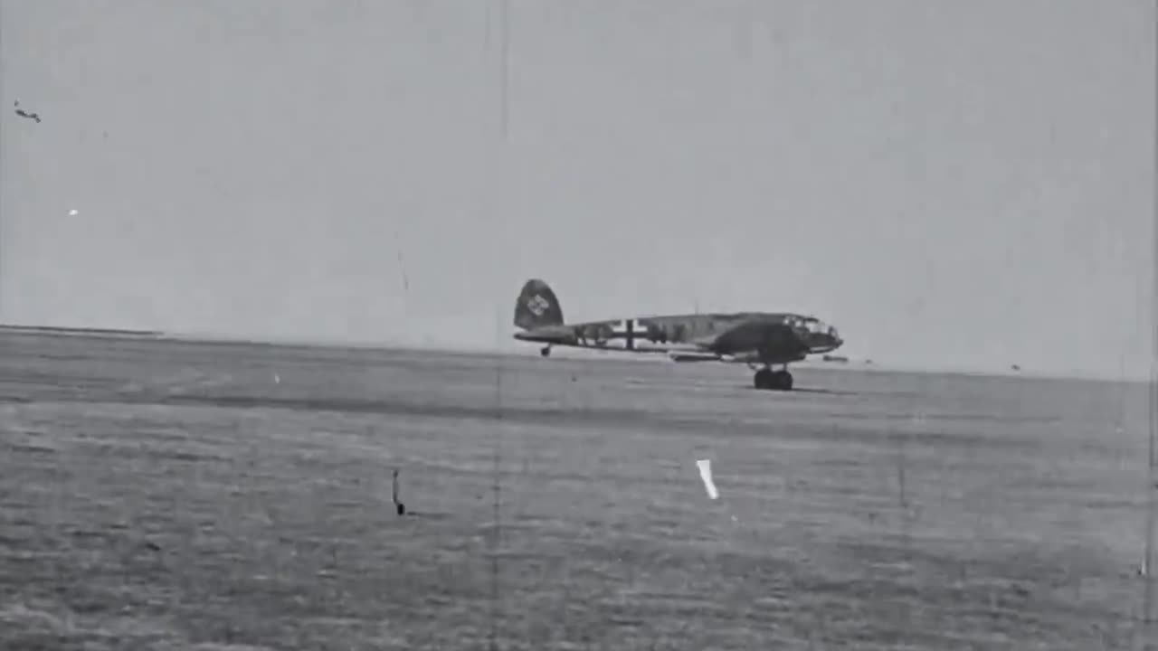 Rocket-Assisted Take Off trials with a Heinkel He 111 bomber in the 1940s