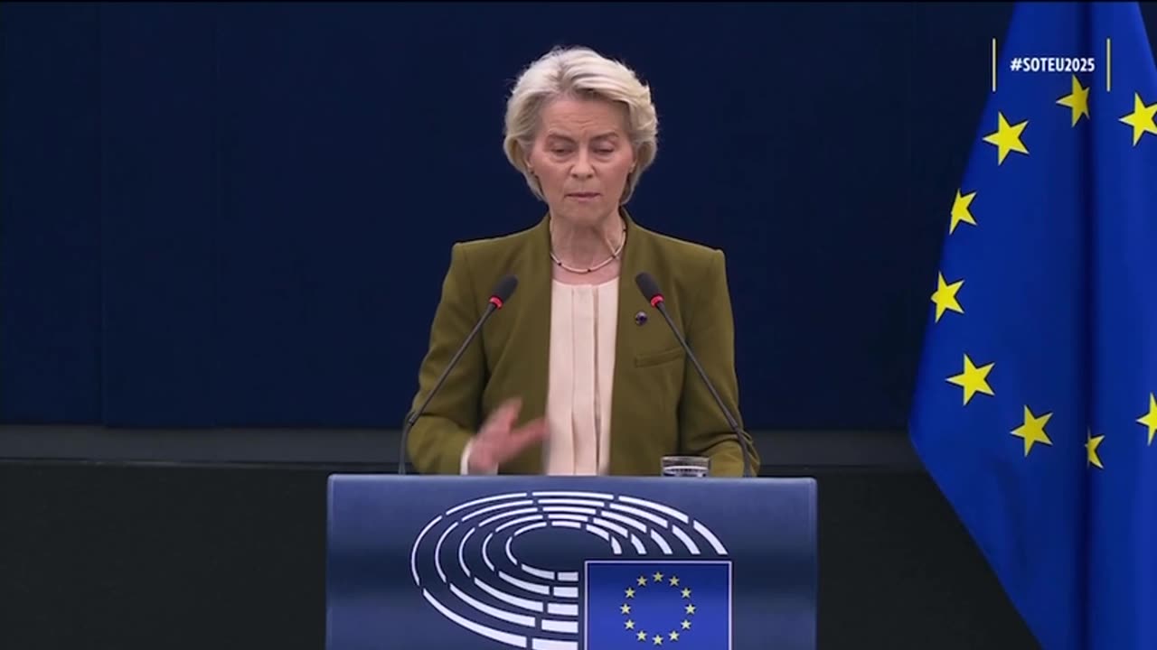 Ursula von der Leyen: "Battle lines for new world order ... are being drawn right now