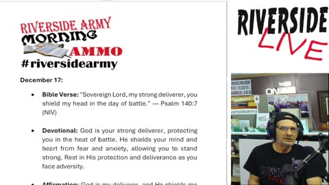 Riverside Morning Ammo Daily Devotional 12.17.25