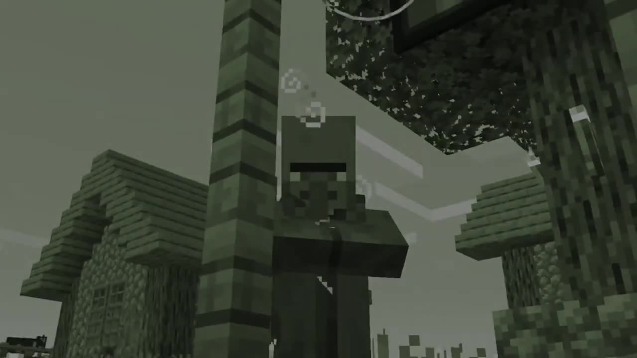 Minecraft Villager AI PANICS Over Creeper Horde