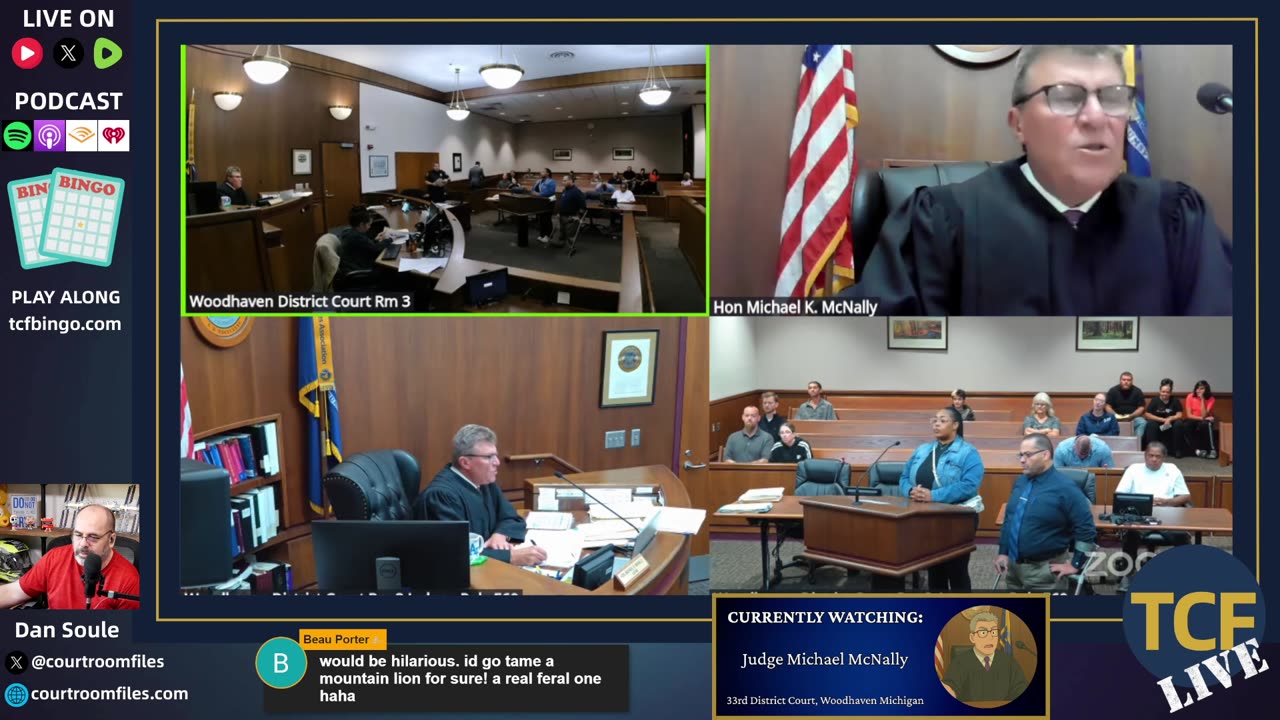 Court Coverage - Live Court Hearings - Sep 25th - Judge Simpson, McNally, Boyd, West, and More