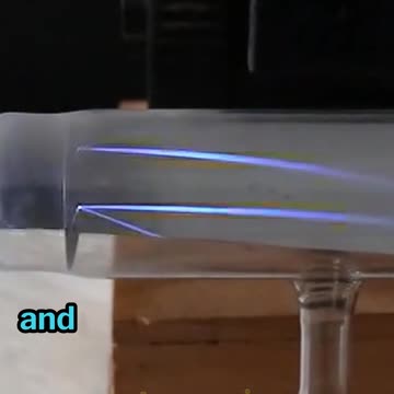 Cathode Rays Bend Like TV Beams #Physics #Science