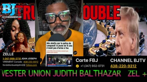 24 SEPT TRUMP DEDOUBLE NAN NATION UNIE ANPIL BBQ VS MARTELLY NEWS