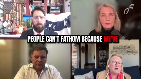 Liz Gunn: "It's open-air prisons that they have planned for us, is it not, Catherine?"