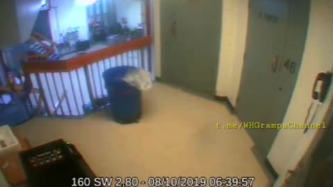 Breaking ⛔️ The missing minutes from Jeffrey Epstein’s prison security tape shows guards approaching his cell at 11:59:39