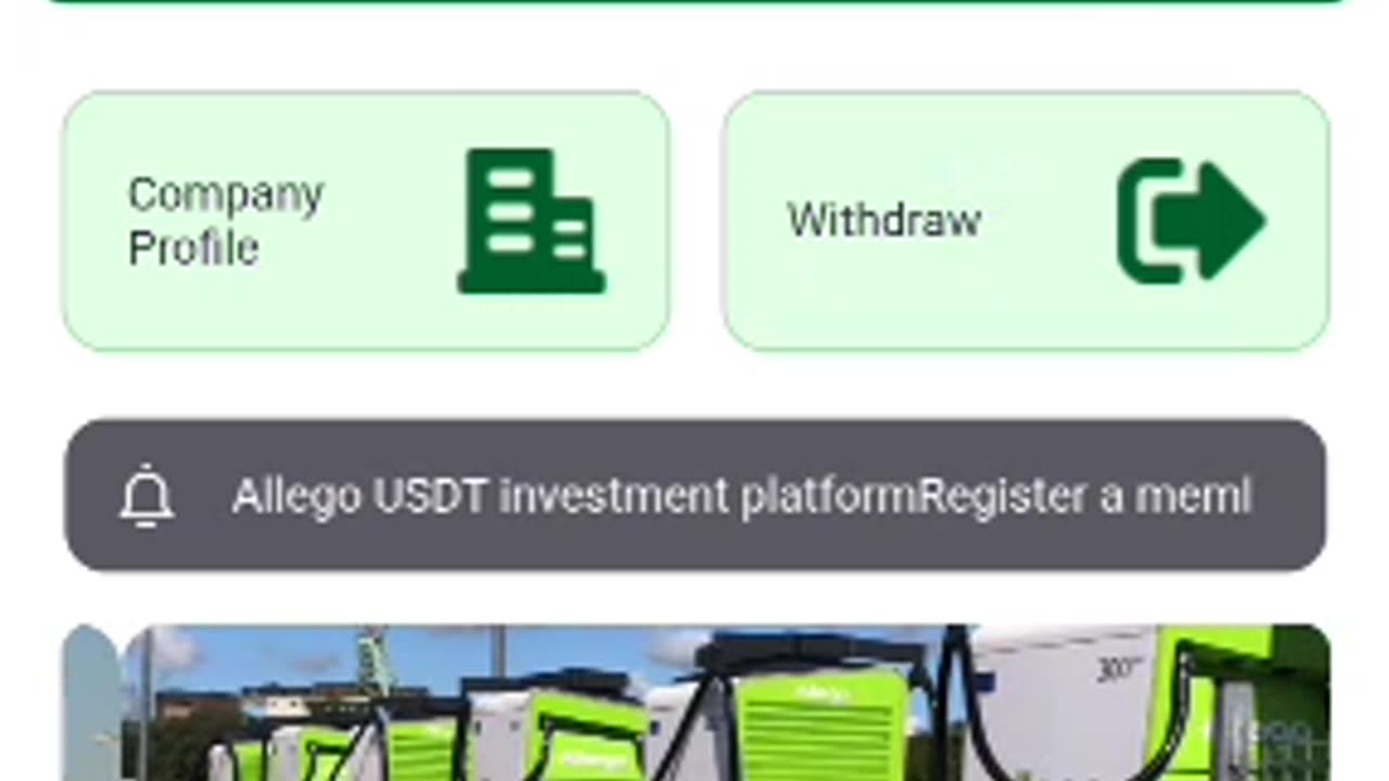 Allego Mall staking platform