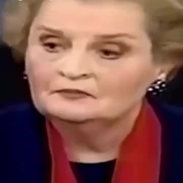 Student Challenges Madeleine Albright: Hard Questions on Israel, Palestine & US Weapons Support