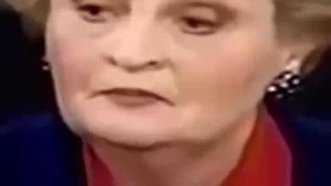 Student Challenges Madeleine Albright: Hard Questions on Israel, Palestine & US Weapons Support