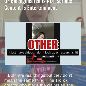 Fact Check: TikTok Creator's Claim That 'All Of Our Food Is 3D-Printed' Or Bioengineered NOT Serious