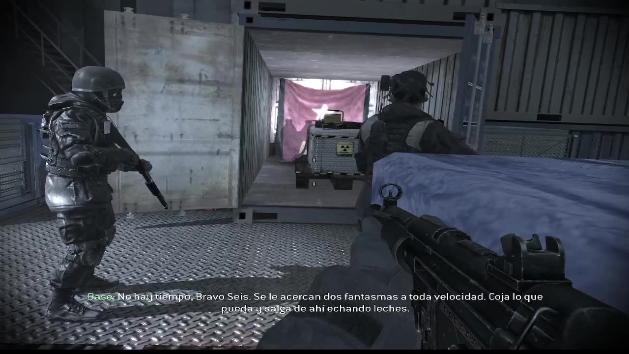 Jugando Primera vez Call of duty Modern Warfare 4 clasico