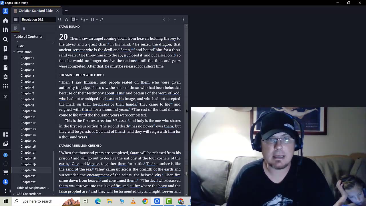 Satan thrown into the pit with a great chain [The Bride of Christ]