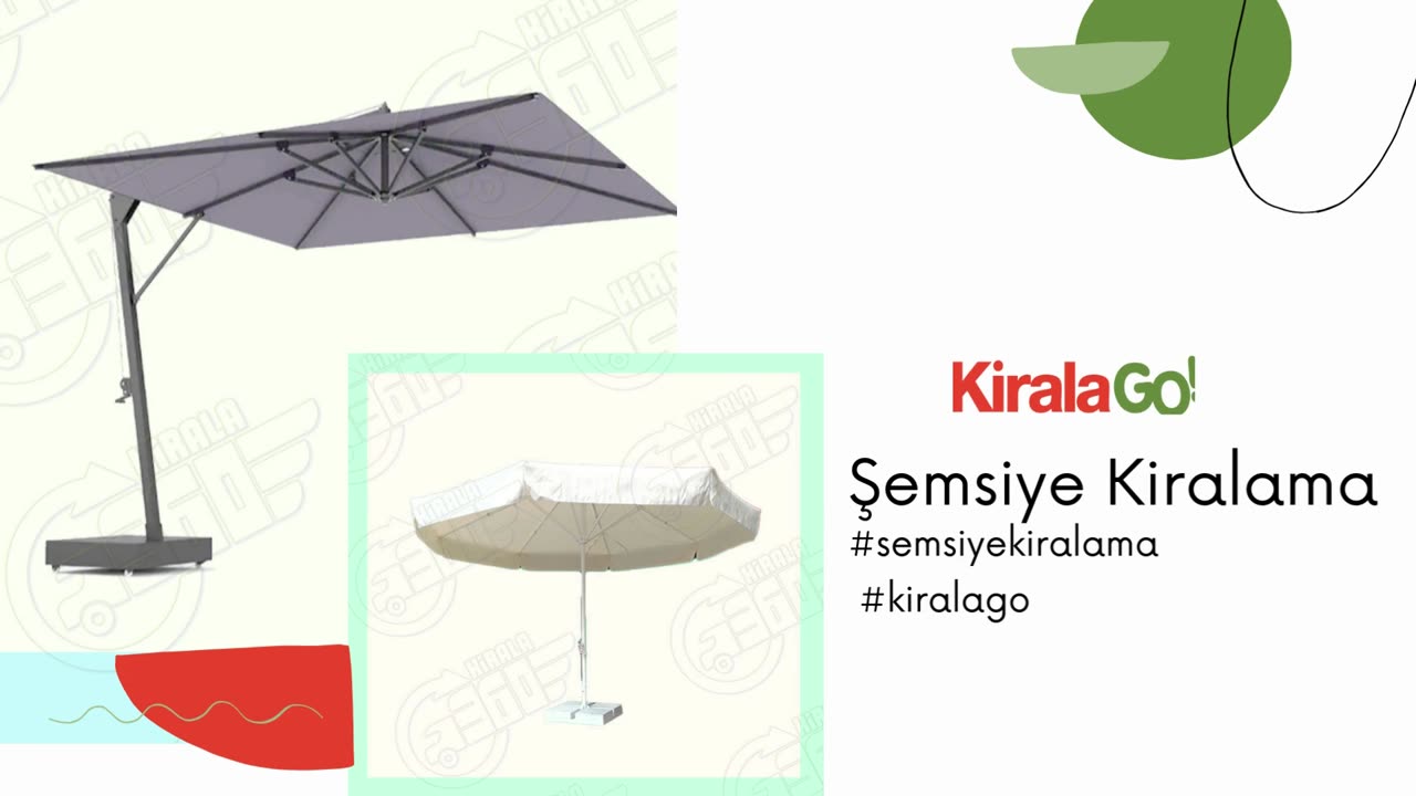 semsiye kiralama