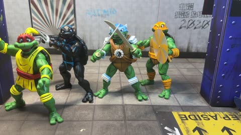 Toy Rants 18 : TMNT Adventures Wrestling 4 Pack NECA