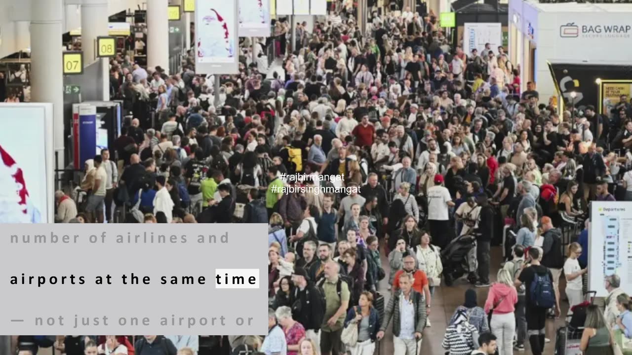 Cyberattack causes disruption at major European airports, including Heathrow