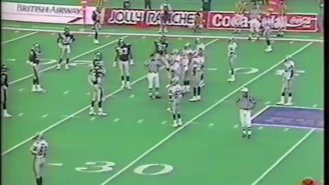 WLAF 1992 NY-NJ-KNIGHTS AT MONTREAL MACHINE