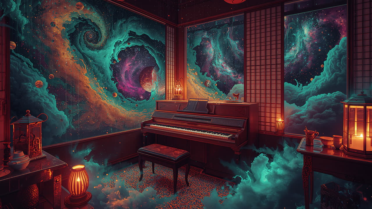 Celestial Steep | Jazzy Rhodes | Study/Sleep/Relax Music | WACTT Teahouse