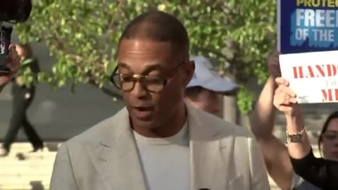 Dipshit Don Lemon is already out..
