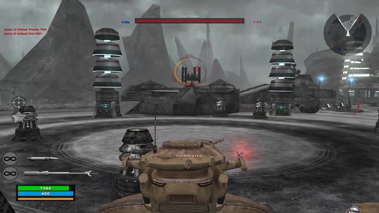 Star Wars Battlefront II 2005: Instant Action Conquest Mygeeto CIS Gameplay