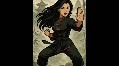 Cross kick Studio Films Kelly HU Moore Warrior 2