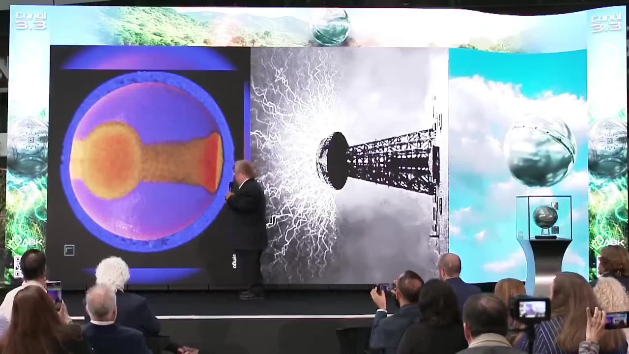 Uni of Mexico scientist shows Tomography picture of nucleus inside the Buga Sphere🧐🤔
