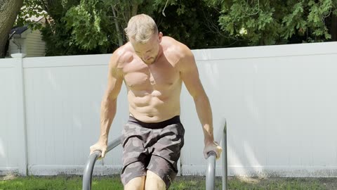 The Ugliest Impossible Dip. Then Some L-Sit to Handstands
