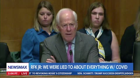 RFK: “you sat there for 20-25 years senator while our health declined and you said nothing”