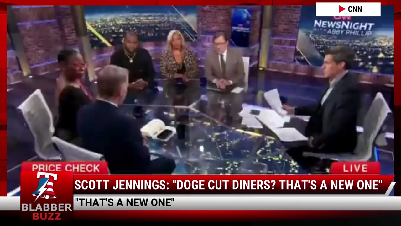 Scott Jennings: "DOGE Cut Diners? That's A New One"