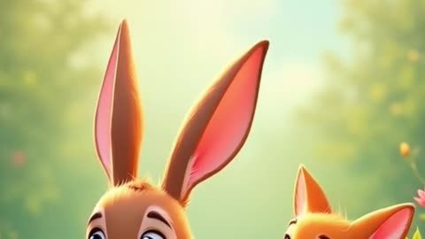 Rabbit Playing