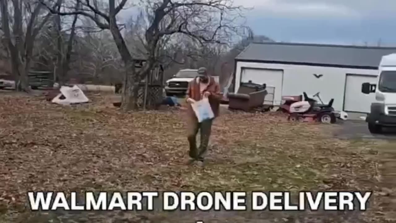 WALMART GOES DRONE DELIVERY