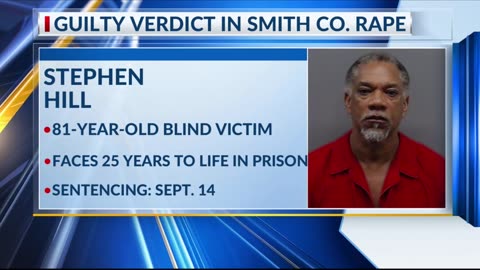 Texas black man convicted of raping elderly blind woman in Smith County