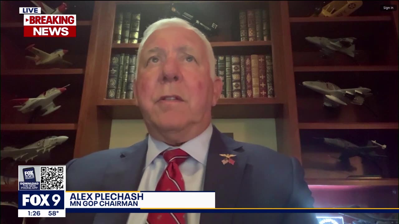 MN GOP chair Alex Plechash reacts to 2 lawmakers being shot